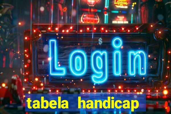 tabela handicap asiatico escanteios